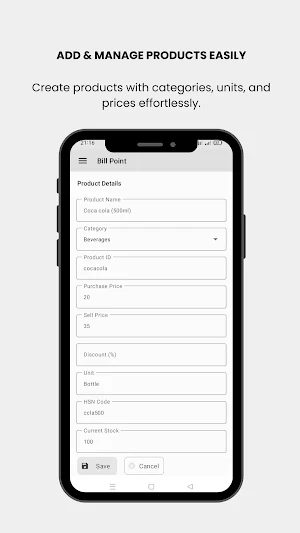 Bill Point – Offline POS App Screenshot 3