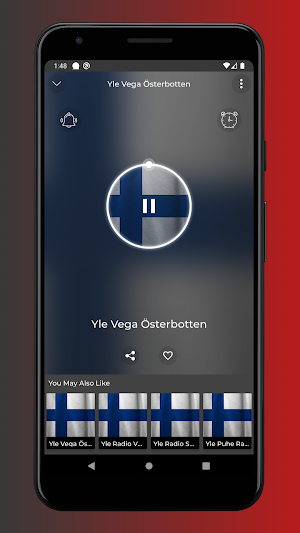 Yle Vega Österbotten Radio App Screenshot 1