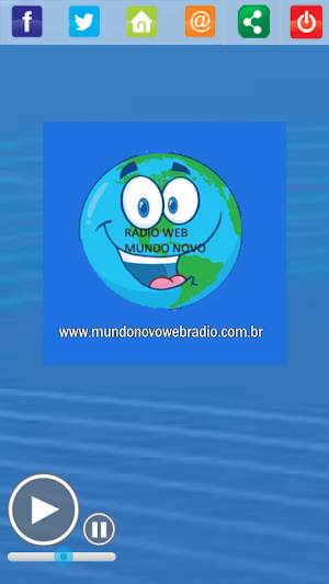 Web Rádio Mundo Novo Online Screenshot 2