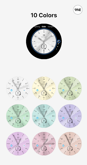 NW092 light: Analog watch face Screenshot 1