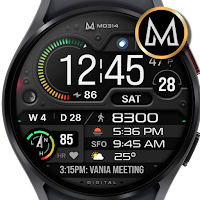 MD314 Digital Watch Face