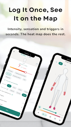 NerveKeeper: Neuropathy Log Screenshot 2