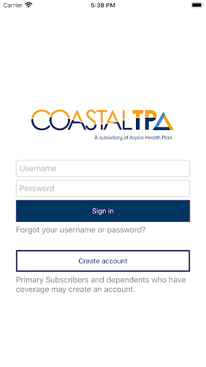 Coastal Mobile Screenshot 0