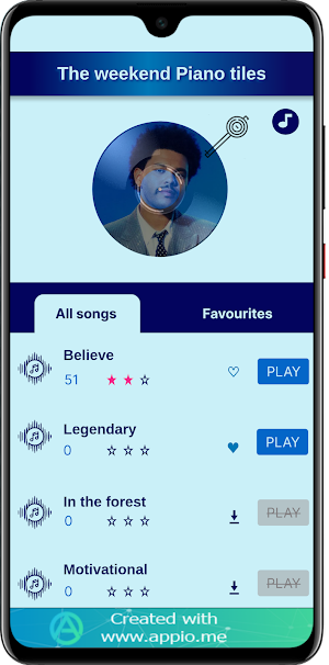The Weekend Piano Tiles Screenshot 2