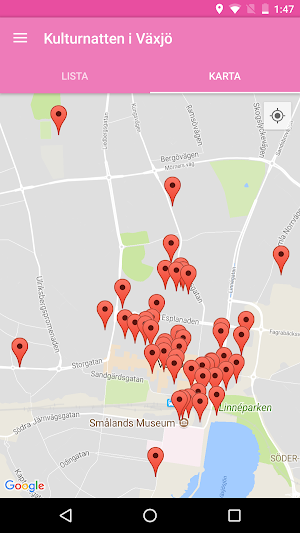 Kulturnatten i Växjö 2018 Screenshot 3