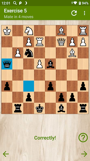 Chess - Italian Opening with black pieces Screenshot 2