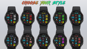 Vega Digital Watch Face Screenshot 0