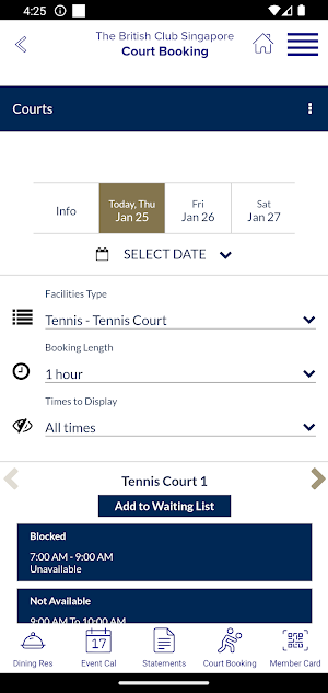 British Club Screenshot 1