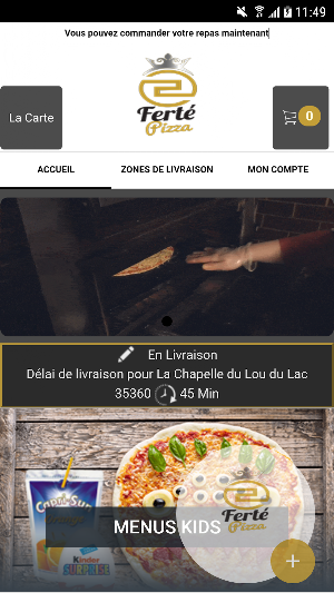 FERTE PIZZA Screenshot 1
