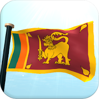 Sri Lanka Flag 3D Wallpaper