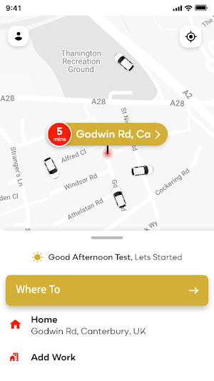 Cab Direct Canterbury Screenshot 1