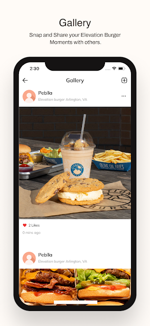 Elevation Burger VA Screenshot 3
