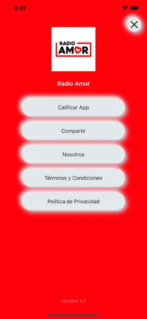 Radio Amor Ecuador Screenshot 2