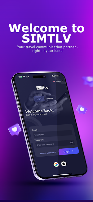 Simtlv - Travel eSIM & SIM Screenshot 0