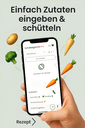 Schüttelgericht - KI Rezepte Screenshot 2