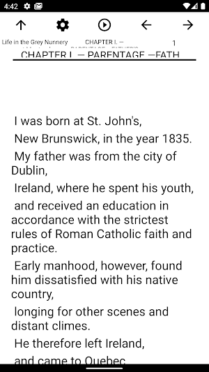 Book, Life in the Grey Nunnery Screenshot 1