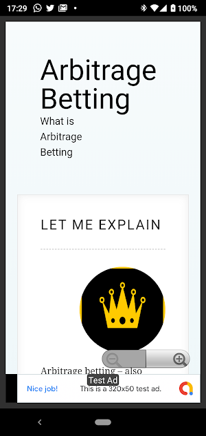 Arbitrage Calculator & Sure Odds Screenshot 0