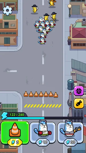 Street Frontline-Cat Combat Screenshot 2
