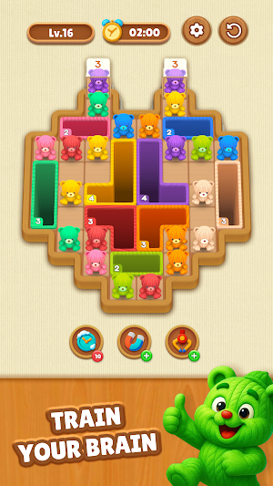 Bear Knit: Color puzzle Screenshot 2