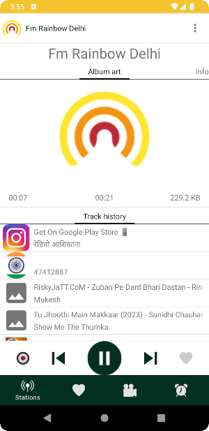 Radio India : Stream FM Online Screenshot 3