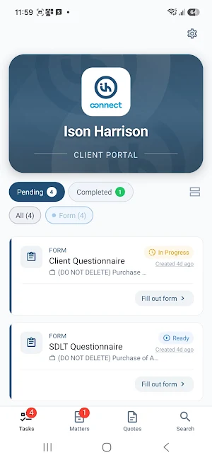 Ison Harrison Connect Screenshot 1