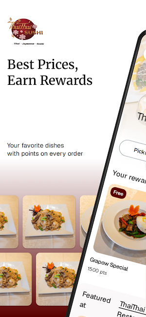 ThaiThai Sushi Restaurant Screenshot 0