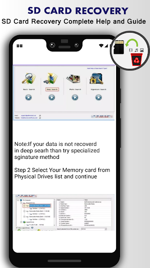 SD Card Data Recovery Guide Screenshot 2