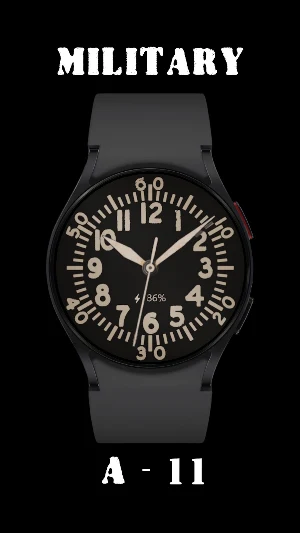 Military Watch Face 02 Screenshot 2