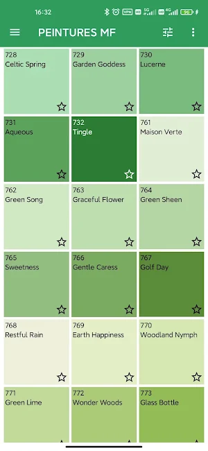 Peintures MF Paint Colors Screenshot 2