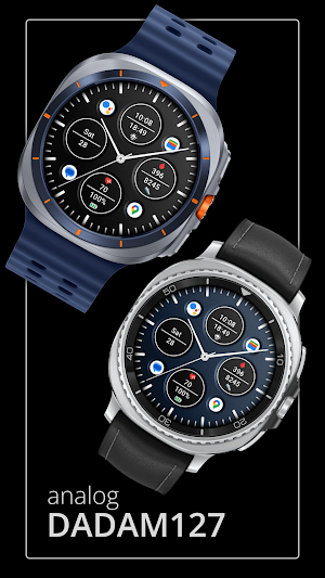 DADAM127: Analog Watch Face Screenshot 0