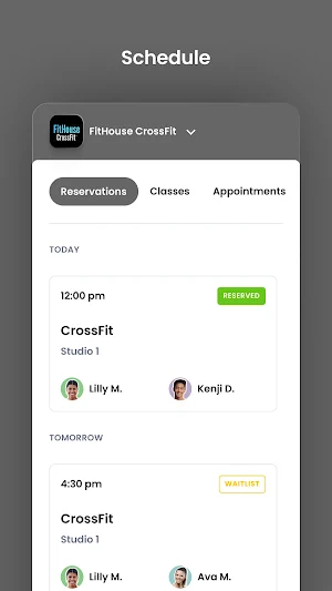 FitHouse CrossFit Screenshot 2