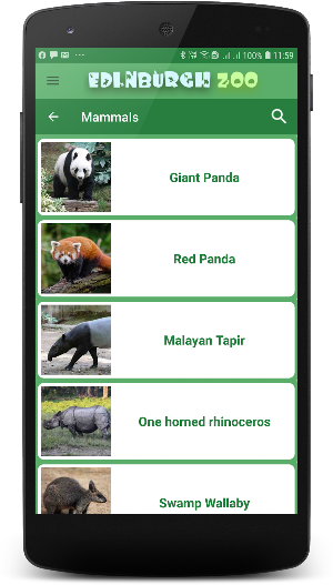 Edinburgh Zoo Guide (Unofficial) Screenshot 3