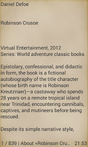 Robinson Crusoe Screenshot 1