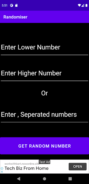 Randomiser Screenshot 0