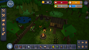 Forest Survival Mindcraft Game Screenshot 0