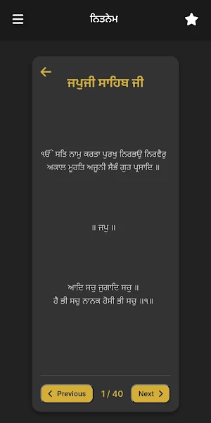 SIKH NITNEM Screenshot 1