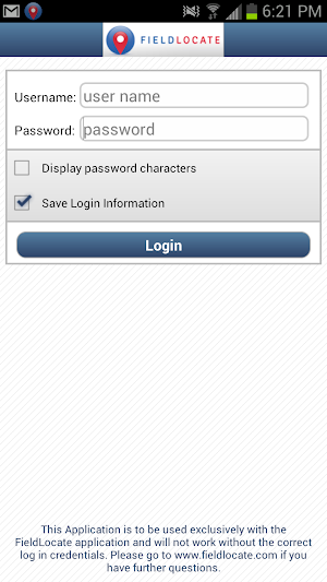 FieldLocate Screenshot 1