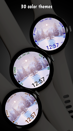 Winter Mountain Landscape WF Screenshot 3