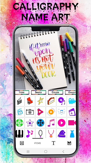 Calligraphy Name art Maker Screenshot 2