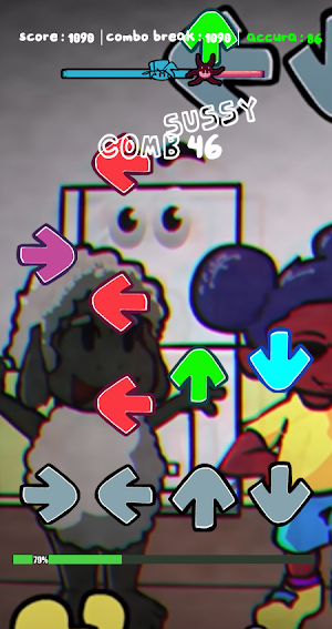 Scary FNF Wooly and Amanda Mod Screenshot 1