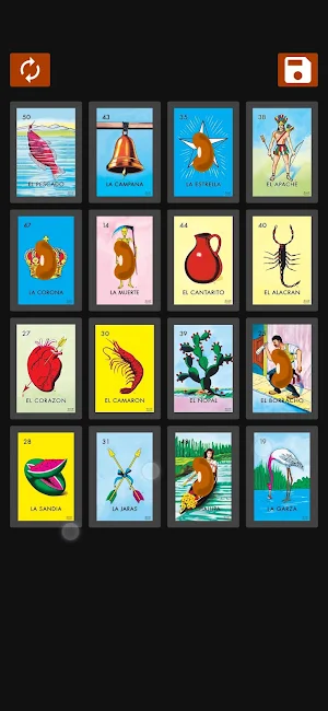 Mi Lotería Mexicana Screenshot 1
