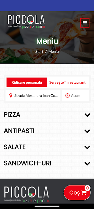 Piccola Pizza e Panini Screenshot 0