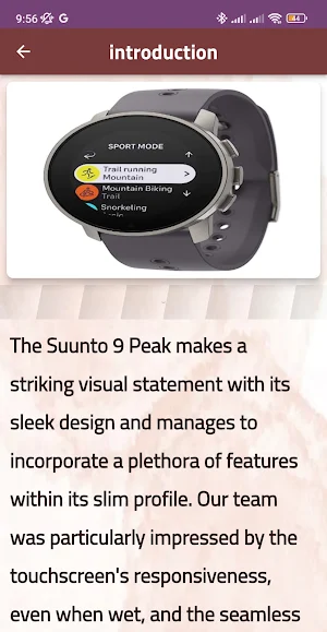 suunto 9 peak guide Screenshot 2