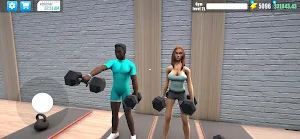 Fitness Gym Simulator Fit 3D Screenshot 0