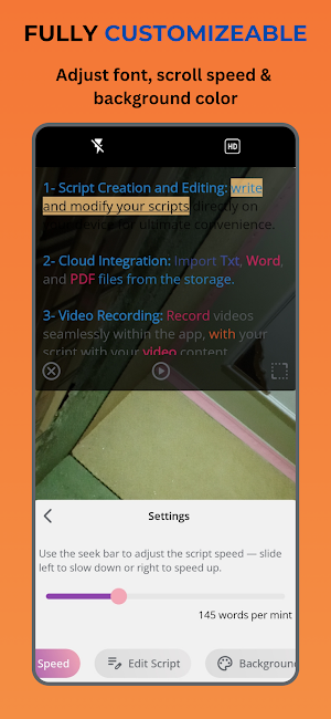 Prompter: Video Teleprompter Screenshot 3