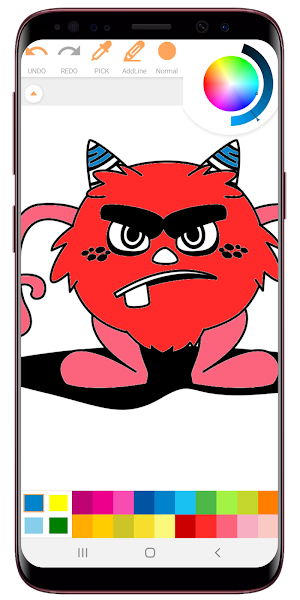 Funny Monster Coloring Book Screenshot 3