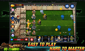 Army vs Zombies : Tower Defense Game Screenshot 1