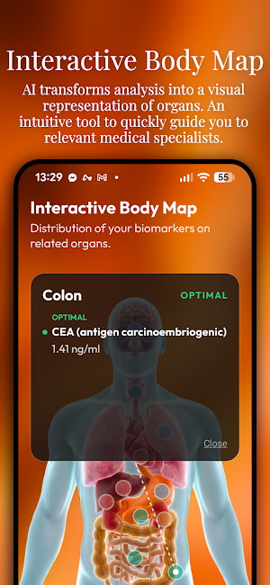 ProActiveLab AI Blood Analysis Screenshot 2