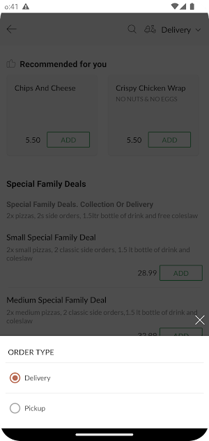 Pizza and grill bar Screenshot 3