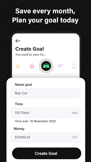 Money Manager - Daily Expenses Screenshot 3